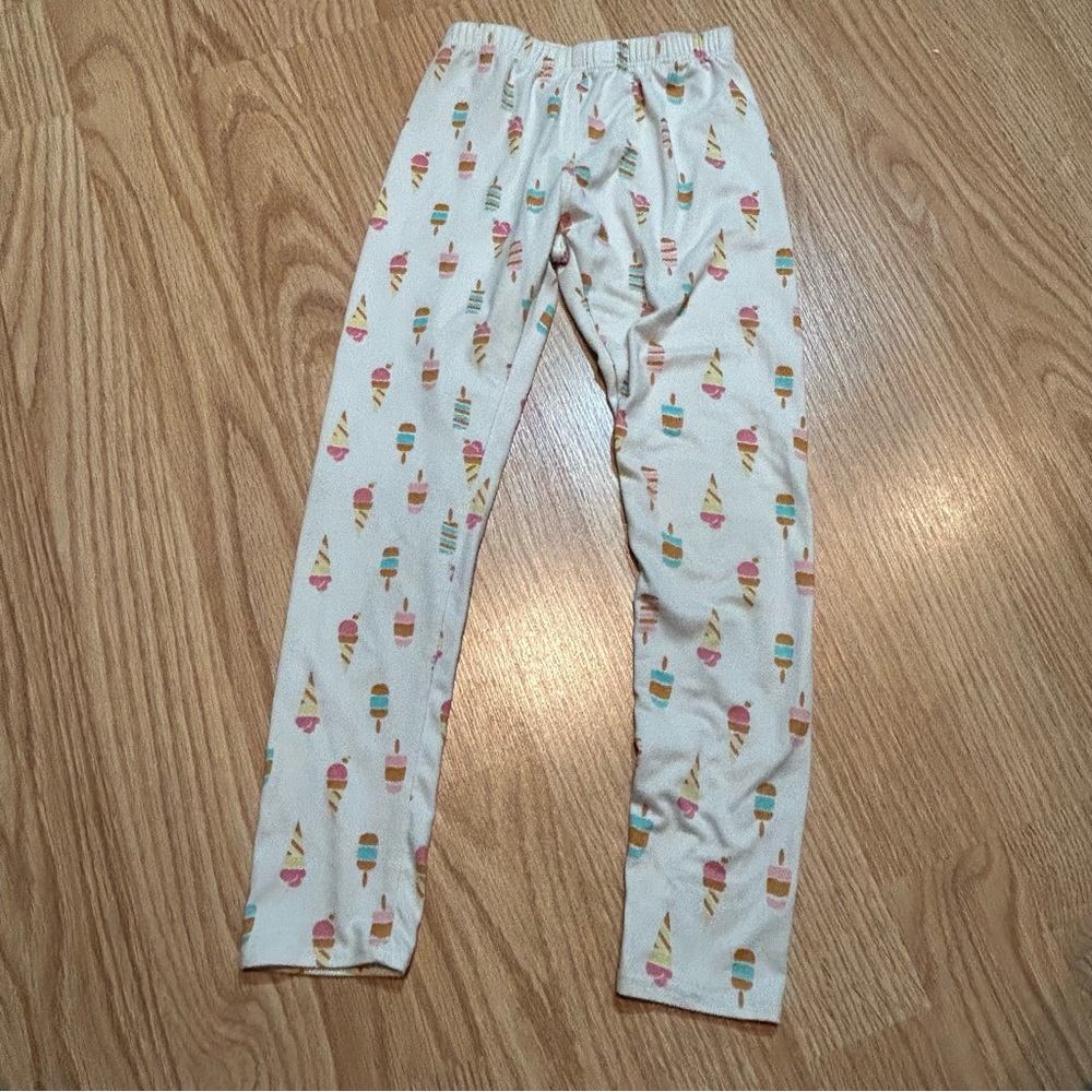 Dot Dot Smile ice cream cone leggings 5/6